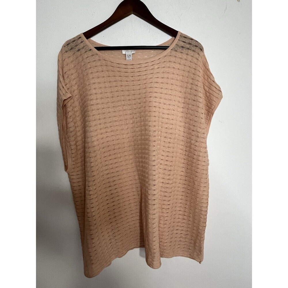 Chicos Shirt Knit Short sleeve Tee Soft Shirt Womens 2 US L S/M (13)
